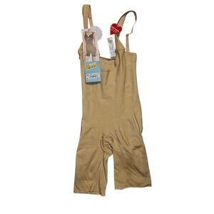 Assets By Spanx Open Bust Midthigh Shaper Wear Body Size Small NWT